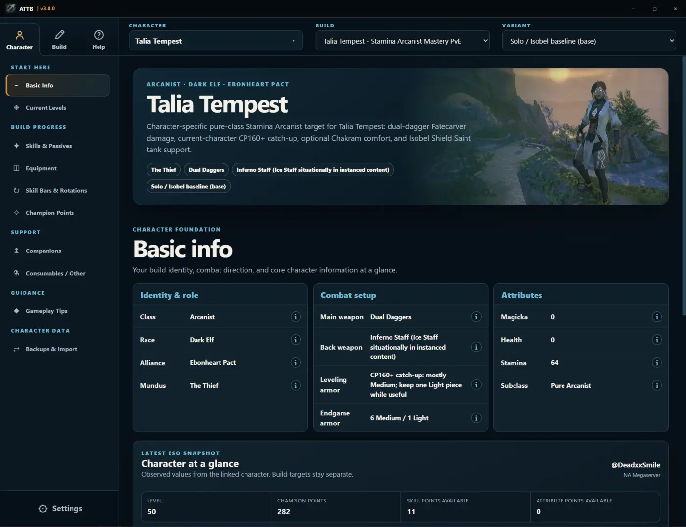 ATTB main page shown in the ATTB Default theme